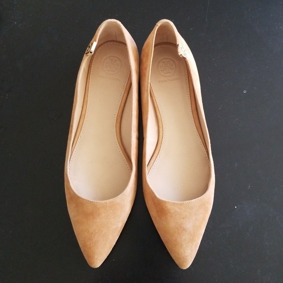 pointy toe tory burch flats